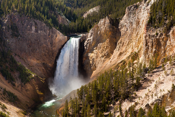 Yellowstone waterfalls